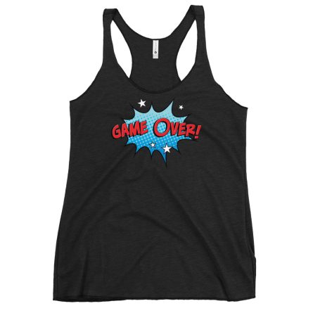 Game Over - Women's Premium Racerback Tank Top - Image 3