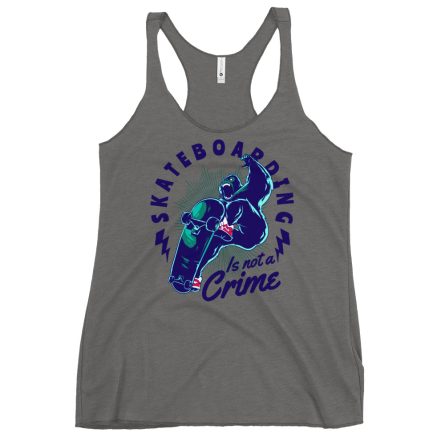 Not a Crime - Women's Premium Racerback Tank Top - Image 3