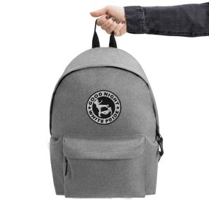 Good Night White Pride - Embroidered Backpack