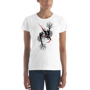 Geometric Trash Polka - Women's Fashion Fit T-Shirt