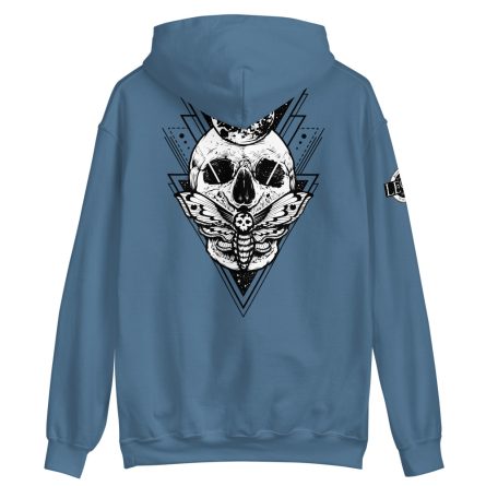 Deathhead Hawkmoth - Big Size Unisex Heavy Blend Hoodie - Image 4