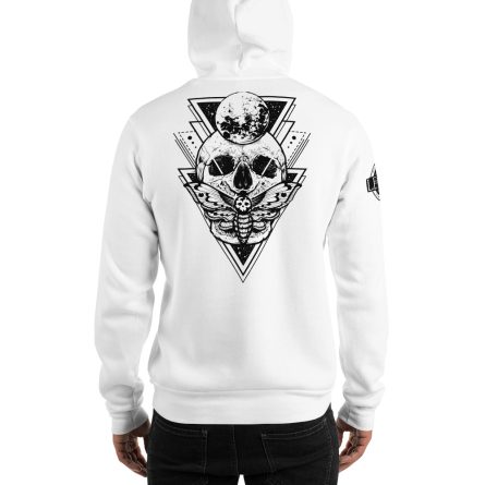 Deathhead Hawkmoth - Big Size Unisex Heavy Blend Hoodie - Image 2