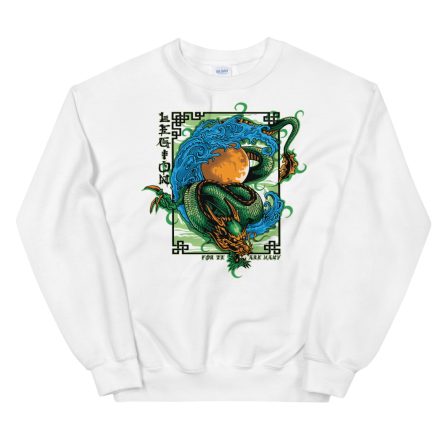 Traditional Dragon Tattoo - Big Size Unisex Sweatshirt