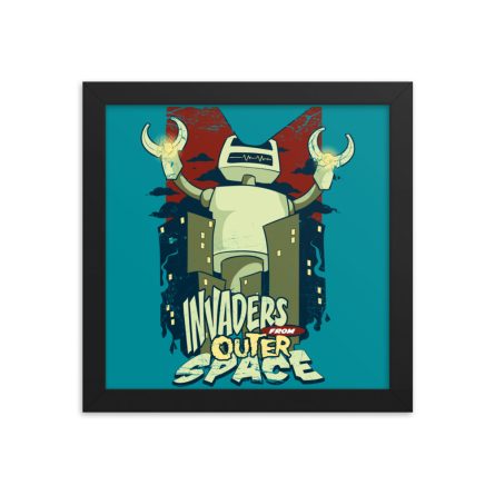 Invaders From Outer Space - Framed poster - Image 3