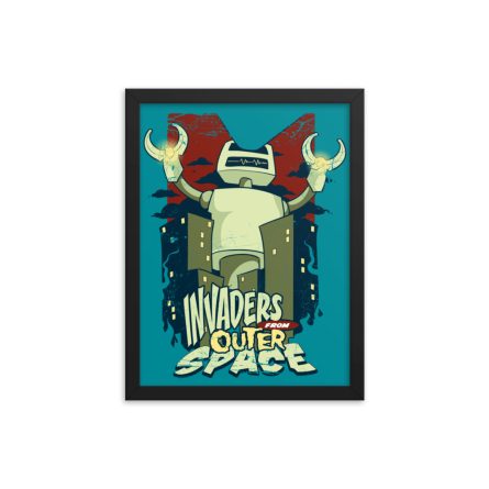 Invaders From Outer Space - Framed poster - Image 5