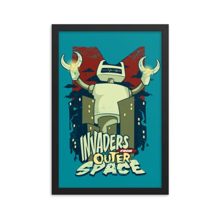 Invaders From Outer Space - Framed poster - Image 7