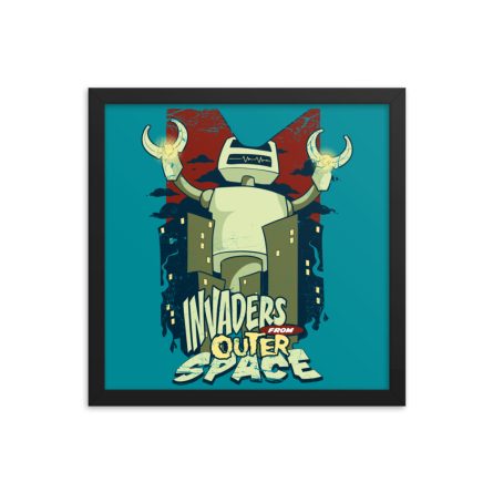 Invaders From Outer Space - Framed poster - Image 6