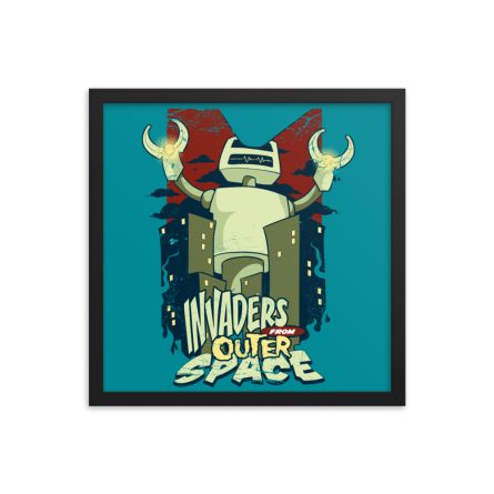 Invaders From Outer Space - Framed poster - Image 8