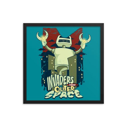 Invaders From Outer Space - Framed poster - Image 10