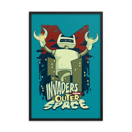 Invaders From Outer Space - Framed poster - Image 11