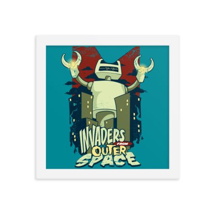 Invaders From Outer Space - Framed poster - Image 13