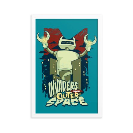 Invaders From Outer Space - Framed poster - Image 17