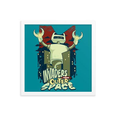 Invaders From Outer Space - Framed poster - Image 16