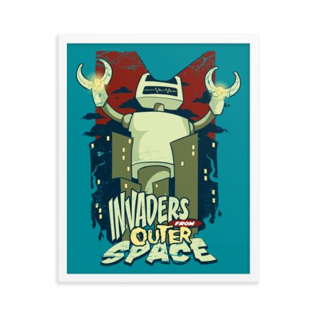 Invaders From Outer Space - Framed poster - Image 19