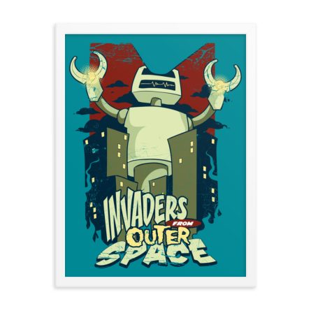 Invaders From Outer Space - Framed poster - Image 22