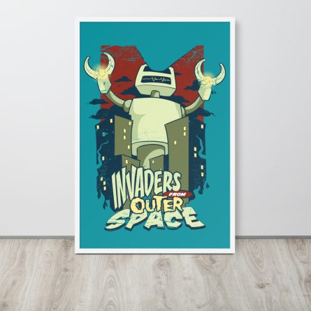 Invaders From Outer Space - Framed poster - Image 23