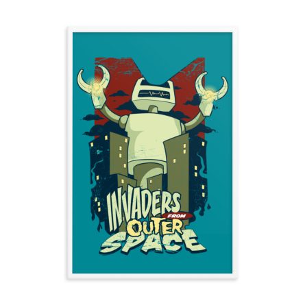 Invaders From Outer Space - Framed poster - Image 21