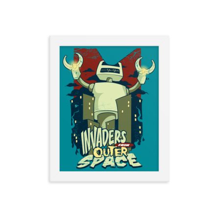 Invaders From Outer Space - Framed poster - Image 12