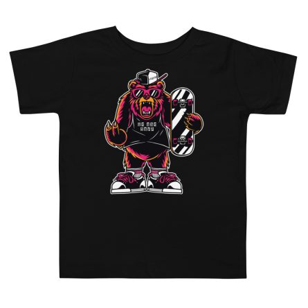 Streetwise Bear - Toddler Premium Tee - Image 3