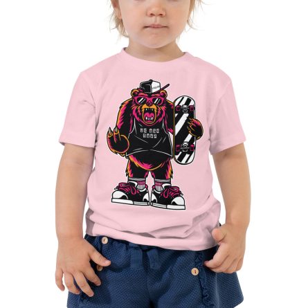 Streetwise Bear - Toddler Premium Tee - Image 2