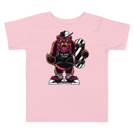 Streetwise Bear - Toddler Premium Tee - Image 4