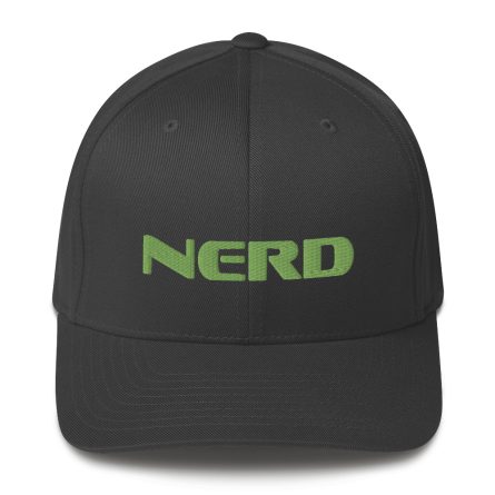 Nerd - 3D Puff Closed-Back Flexfit Cap - Image 8