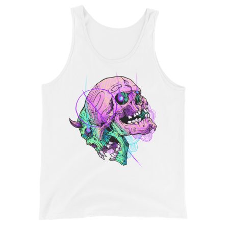 Vibrant Decay #03 - Unisex Premium Tank Top - Image 4