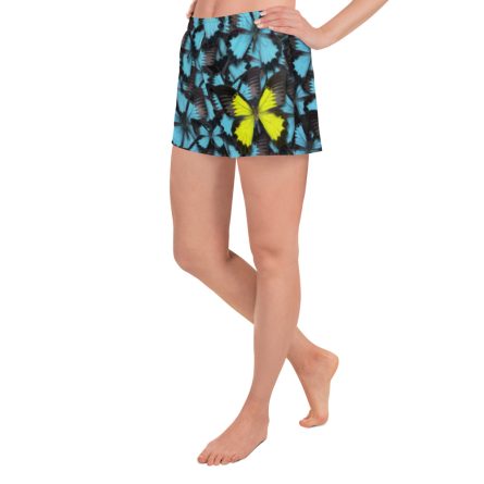 Yellow Butterfly - Women's Shorts - Image 3