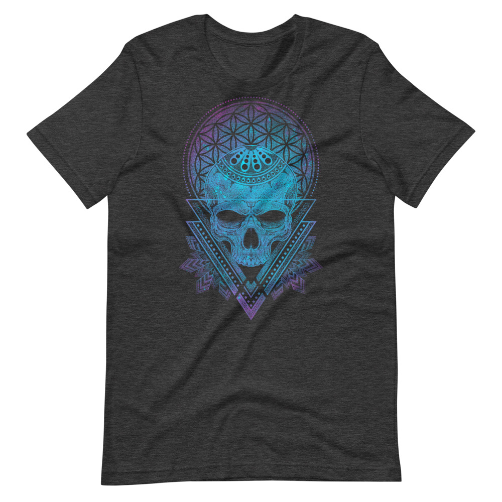 Geometric Skull – Unisex Premium T-Shirt | Legion: for we are many