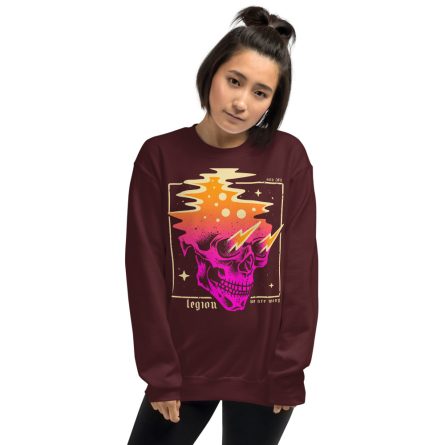 Liquid Mind - Big Size Unisex Sweatshirt - Image 2