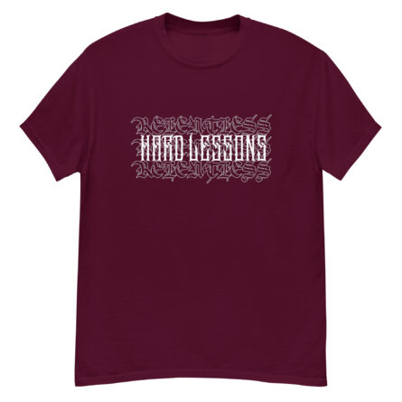 Hard Lessons - Relentless - Basic Gildan T-Shirt - Image 3