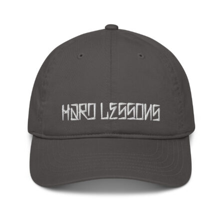 Hard Lessons - Organic Baseball Cap - Image 3