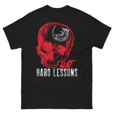 Hard Lessons - Rat - Men's Gildan T-shirt - Image 2