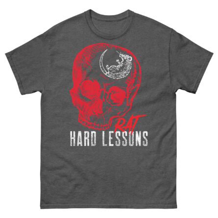 Hard Lessons - Rat - Men's Gildan T-shirt - Image 4