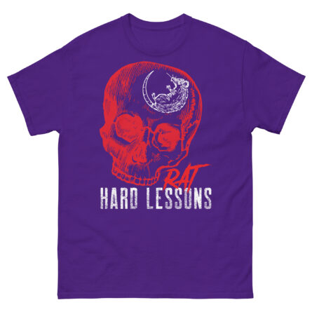 Hard Lessons - Rat - Men's Gildan T-shirt - Image 3