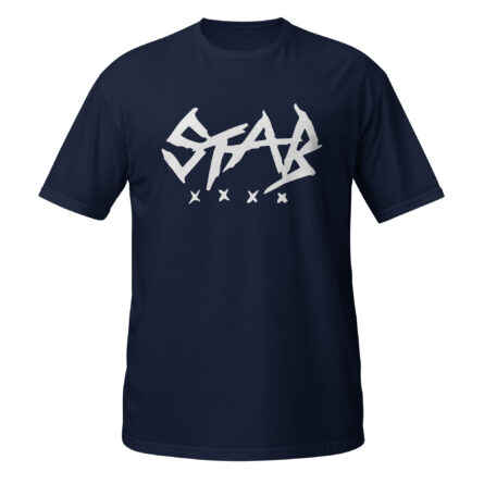 S.T.A.B. - White Logo - Unisex T-Shirt - Image 2