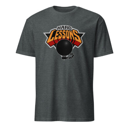 Hard Lessons - Basket - Unisex Softstyle T-shirt - Image 3