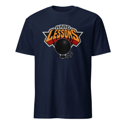 Hard Lessons - Basket - Unisex Softstyle T-shirt - Image 2