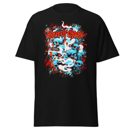Hour Of Chaos - Skulls - Unisex Heavy Cotton T-shirt