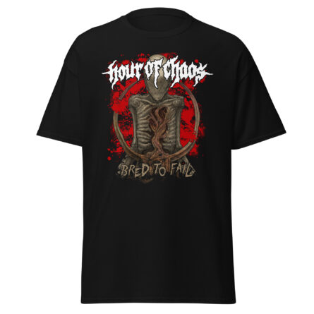 Hour Of Chaos - Bred To Fail - Unisex Heavy Cotton T-shirt
