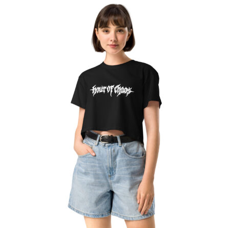 Hour Of Chaos - Logo - Women’s crop top - Image 2