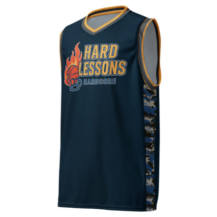 Hard Lessons - Basketball 2025 - Unisex basketball jersey