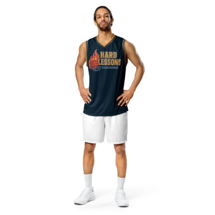 Hard Lessons - Basketball 2025 - Unisex basketball jersey - Image 3