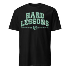 Hard Lessons – Mint Green Camo – Unisex Softstyle T-shirt