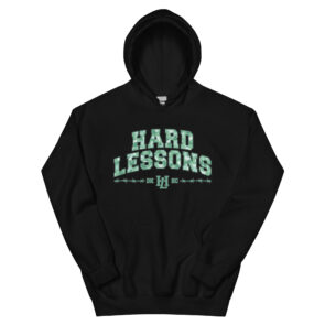 Hard Lessons – Mint Green Camo – Unisex Hoodie