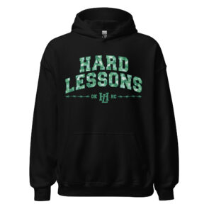 Hard Lessons – Mint Green Camo – Unisex Hoodie