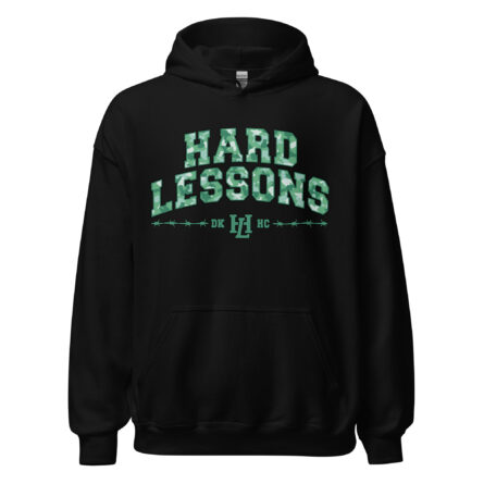 Hard Lessons – Mint Green Camo – Unisex Hoodie