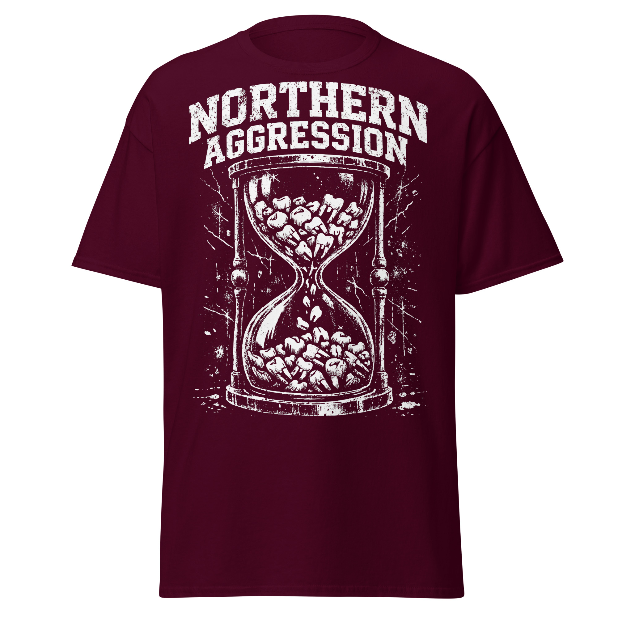 Northern Aggression - Teeth - Unisex Heavy Gildan T-shirt - Image 2