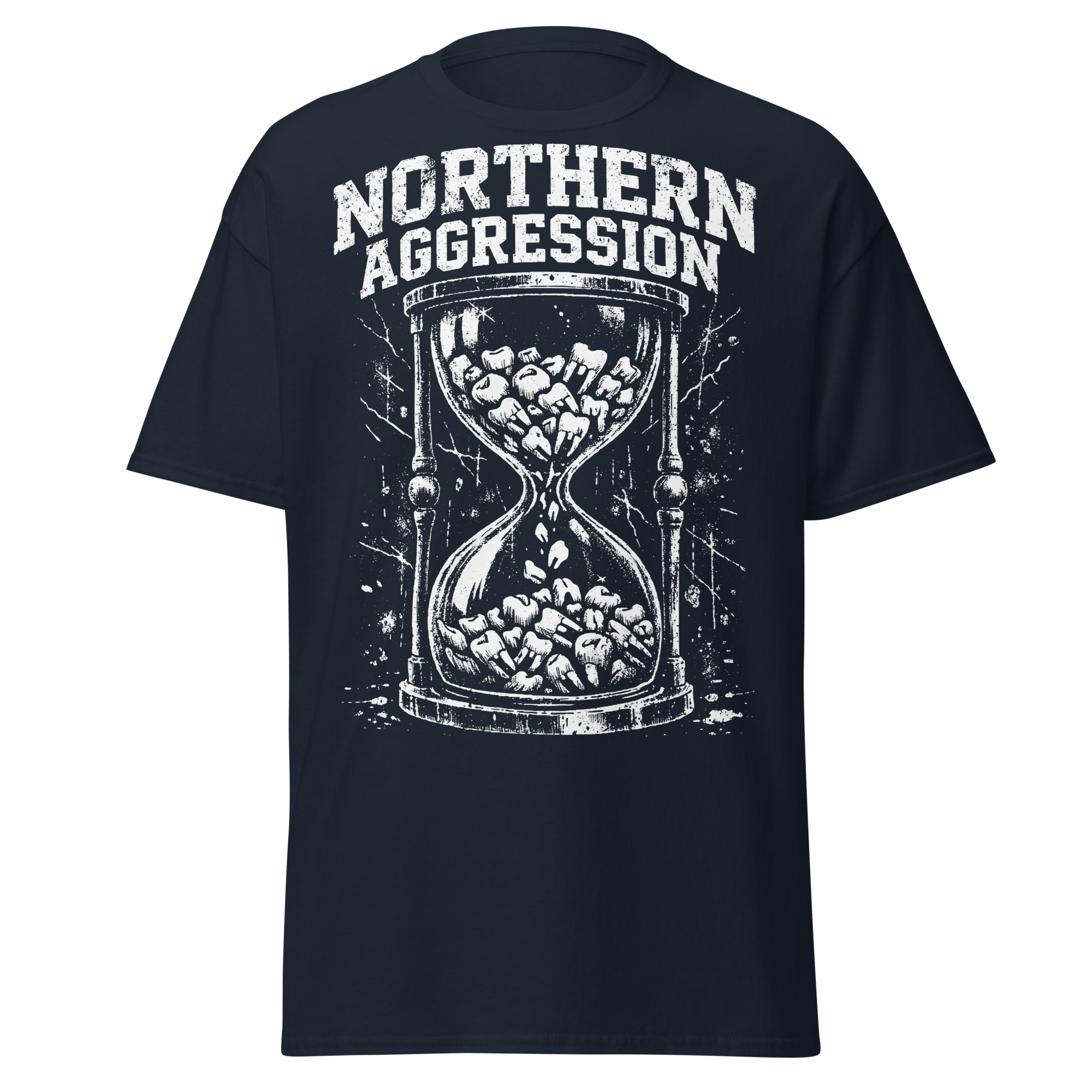 Northern Aggression - Teeth - Unisex Heavy Gildan T-shirt - Image 3