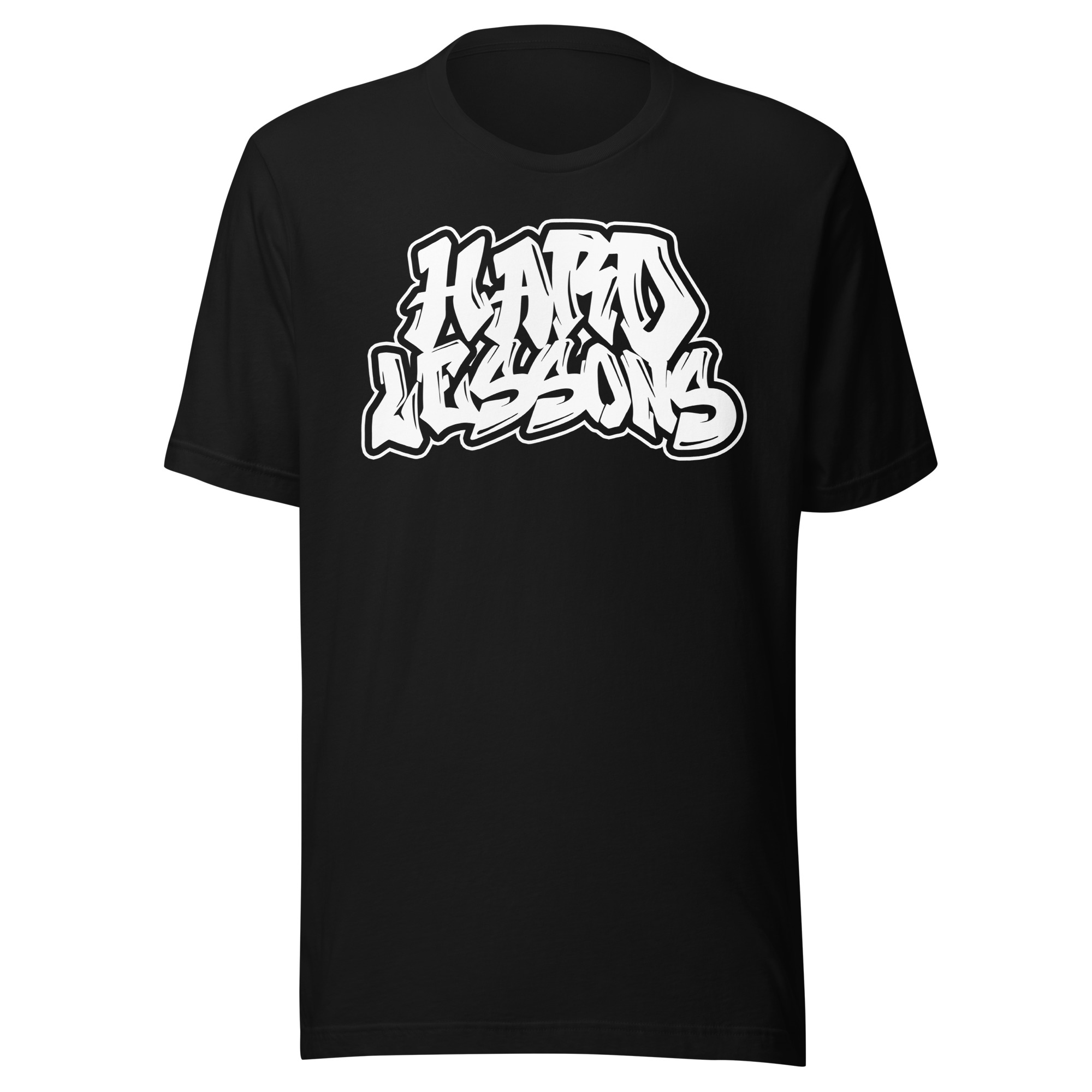 Hard Lessons - Graffiti Logo - Unisex Premium Tee